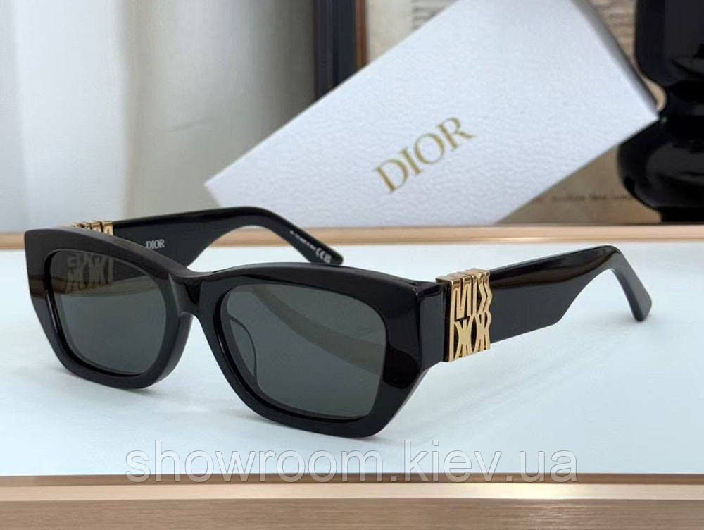 Жіночі сонцезахисні окуляри MissDi0r S1F gold Lux Київ - фото 1