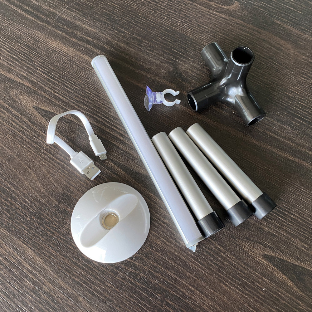 Настільна лампа на акумуляторах Butterfly переносний акумуляторний led світильник на 4 години автоно Борисполь - изображение 7