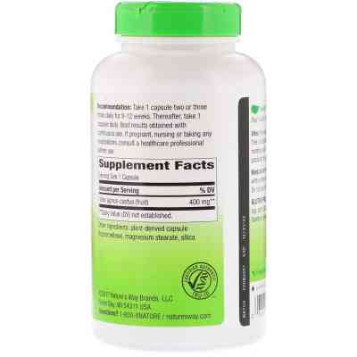 Травы Nature's Way Витекс, Авраамово дерево, 400 mg, 320 Капсул (NWY-11923) Винница