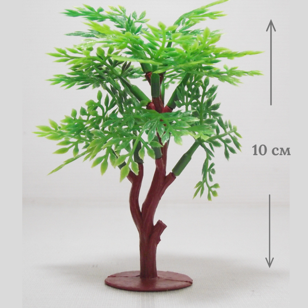 Штучне дерево Ясень на підставці 10 см для мініатюри Одеса - фото 3