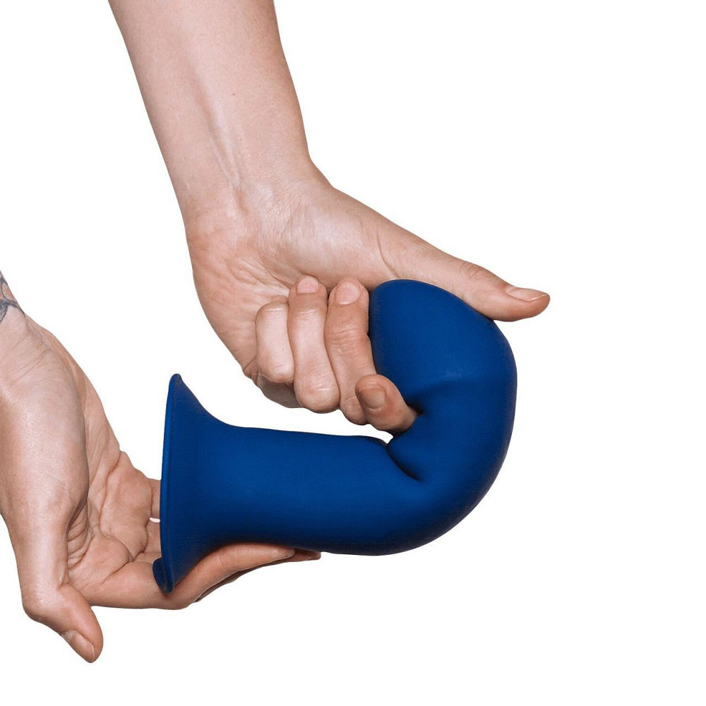 Двухслойный дилдо Adrien Lastic Hitsens 1 Blue, подходит для страпона, диаметр 4,5 см, длина 17,7 см Sex Aura Киев - изображение 5