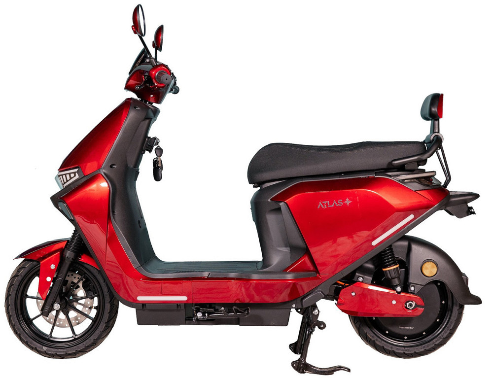 Електроскутер ATLAS Shark 2 2000W Red Київ - фото 2