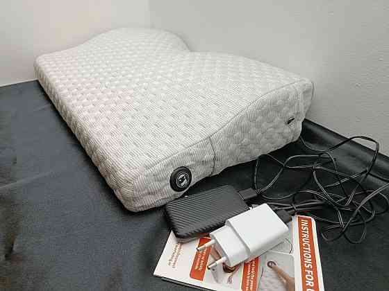 Ортопедична подушка з інтелектуальним акумуляторний 4000Mah підігрівом з CYCYHEAT (Memory Foam) Луцьк