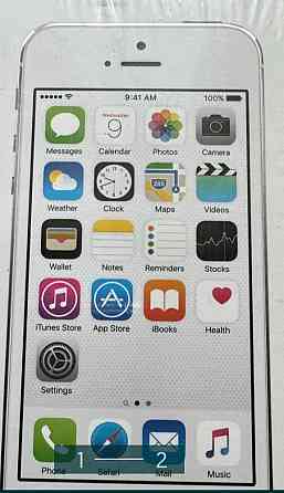 Айфон: iPhone 5s Silver 32Gb. Новый! Киев
