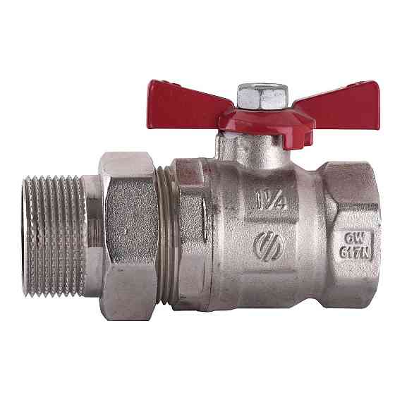 Кран шаровый прямой с американкой ARCO 1 1/4″ SENA 154106 (000017427) Киев