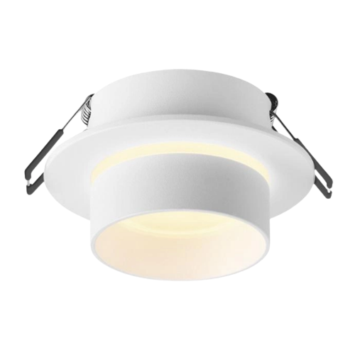 LED Світильник врізний під лампу GU10 круглий білий VL-SPF11R-W Videx Житомир - изображение 5