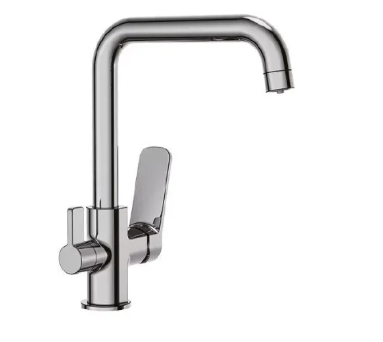 Смеситель для кухни под фильтр Frap F4361 на две воды , хром Киев