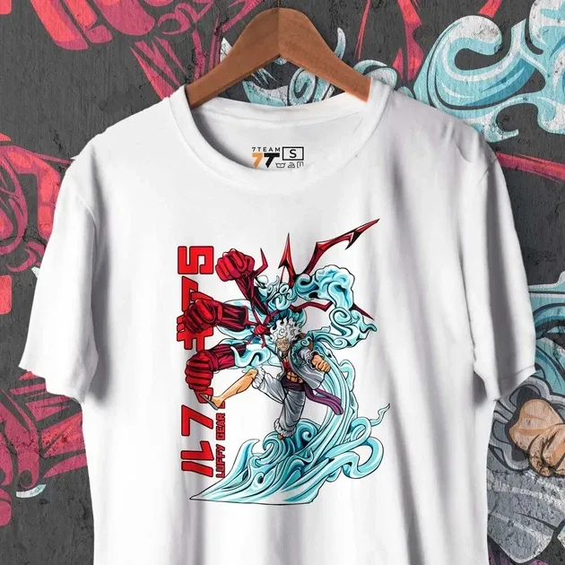 Футболка для подростка мальчика с принтом Ван Пис Гір 5 Размер 160 Anime10181 Днепр - изображение 5