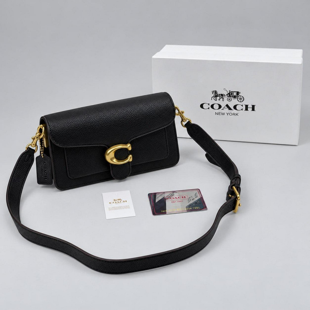 Женская сумочка Coach Tabby Shoulder black Lux Киев - изображение 3