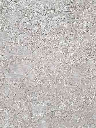 Шпалери вінілові на флізеліні гарячого тиснення DU&KA 1.06х10 вензель основа під штукатурку сірі коричневі Київ