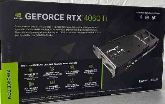 Відеокарта PNY GeForce RTX 4060 Ti 8 GB OC XLR8 Gaming Київ
