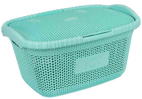 Корзина для белья Violet House 1002 Виолетта Soft Mint 28 л (6852929) Киев
