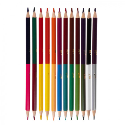 Карандаши цветные Yes Orange Line 12/24 кольорів з точилкою (290755) Винница - изображение 8