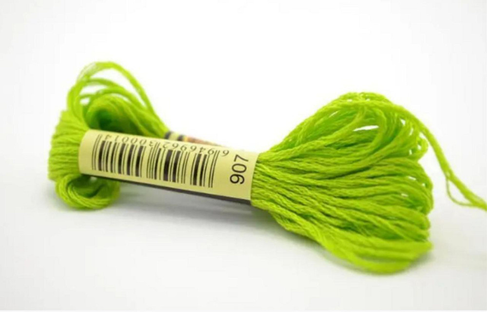 Нитки муліне для вишивки 907 Київ - фото 1