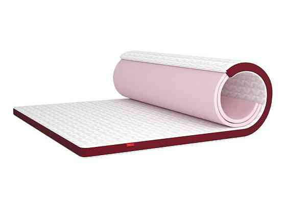 Матрац MatroLuxe Flip Granat 90x200 Біло-червоний Київ