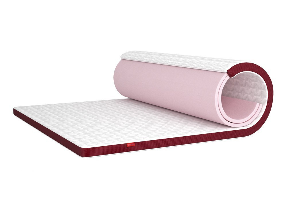 Матрас MatroLuxe Flip Granat 90x200 Бело-красный Киев - изображение 1