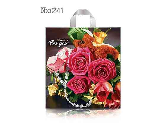 Пакет-петля 38x41(3) 50шт 90мкрн Флауерс For you 13300 ТМ BLPLA Киев