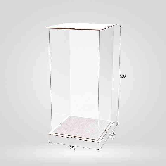 Коробка для тортів, квітів та подарунків EKOSTAR 230х230х500 Київ