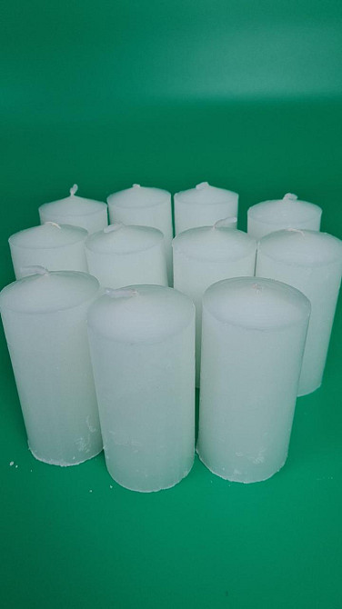 Свеча огромная 9 см Ф 5 см  вес 160 гр  (1 шт) Харьков - изображение 4