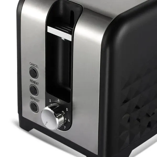 Тостер Domotec/RAF R-2101 930Вт на 2 скибочки, 7 ступенів прожарювання, знімний піддон. Розморожування та підігрів Одеса - фото 9