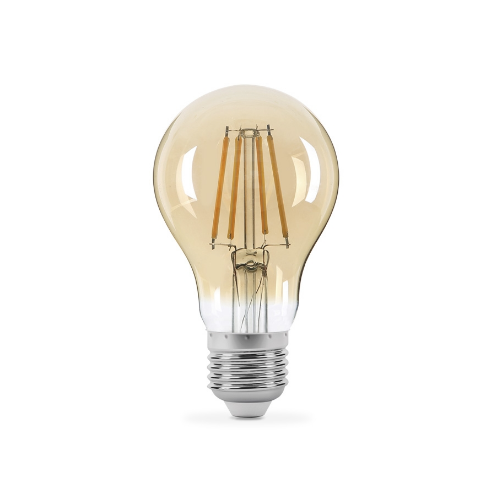 Лампа A60 7W E27 2200К 220V Filament A LED Titanum Житомир - фото 3