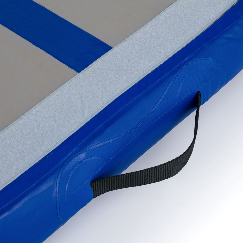 Килимок надувний inSPORTline Airplace 90x60 см, сіро-синій Київ - фото 10