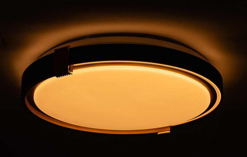 COLISEUM матовий 80W 480*70мм 3000К-6500К з ДК чорне золото Дніпро - фото 4