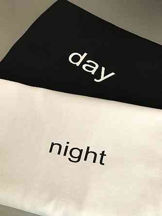 Парные футболки для парня и девушки из 100 % Хлопка . DAY \ NIGHT Черновцы
