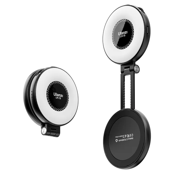 Магнитное светодиодное освещение для iPhone Ulanzi черное Киев