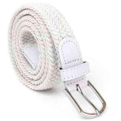 Ремень Vintage Текстильный женский Белый (20545) Винница