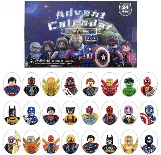 Конструктор Адвент Календар Марвел Marvel Київ