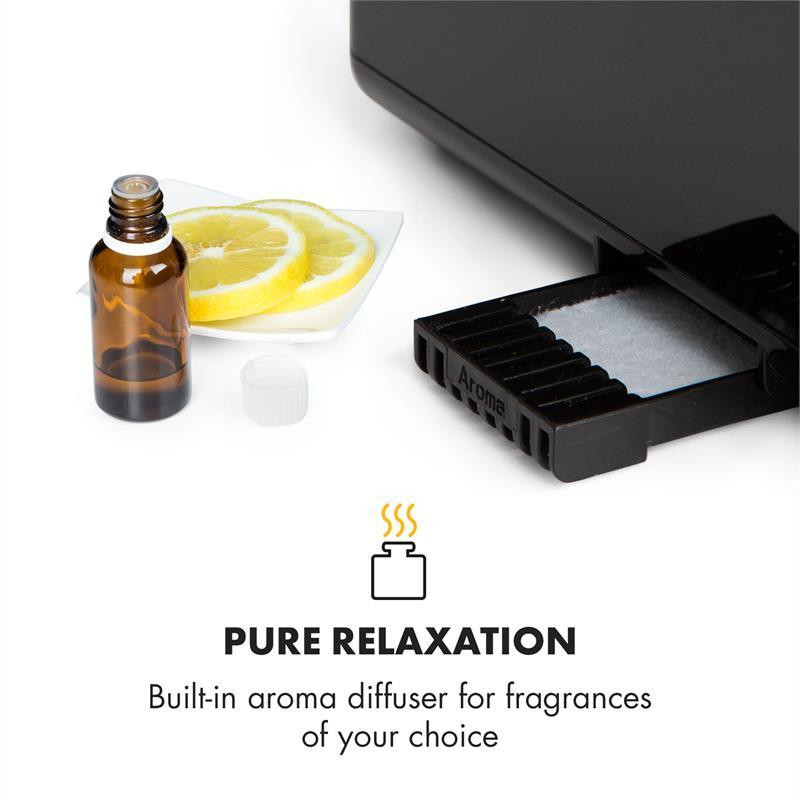 Зволожувач VapoAir Onyx зі світлодіодним екраном, сенсорний пульт дистанційного керування, чорний (Німеччина, Рівне - фото 7