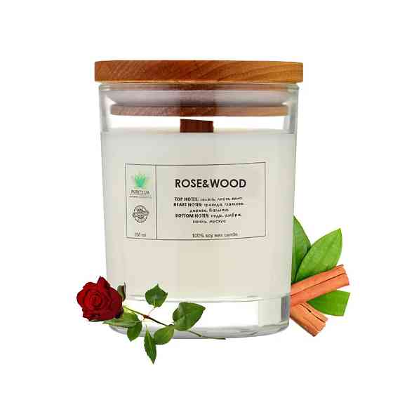 Аромасвечка Rose&Wood L PURITY 150 г Киев