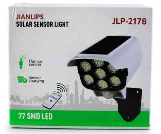 Ліхтар вуличний Solar Light Sensor JLP-2178 на сонячній батареї Винница