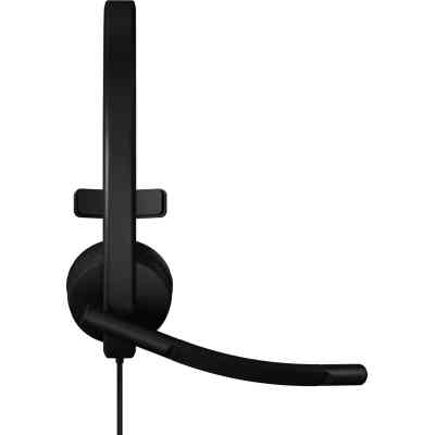 Наушники Logitech H570e Corded for Business Mono Teams USB-A Black (981-001426) Винница