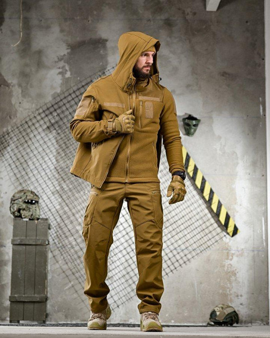 Тактичний костюм софтшел softshell 6в1 койот ПП7862 Одеса - фото 2