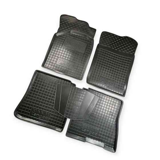 Килимки Рено kangoo 1998-2008, megane 1995-2003 (4 двері) борт 2,5 см, з перемичкою салону Мукачево