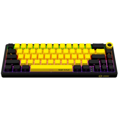 Клавіатура Lorgar KBP70MW Pro RGB Wireless/Bluetooth/USB UA Black/yellow (LRG-KBP70MW-YL-US) Вінниця - фото 8
