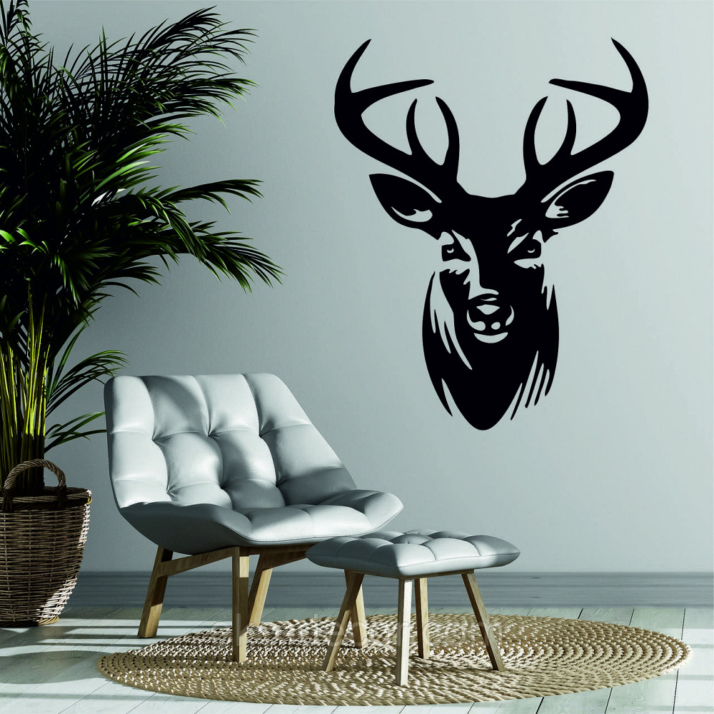 Декоративное настенное Панно «Олень», Декор на стену 90*71 см Киев - изображение 3