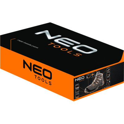 Черевики робочі Neo Tools замш, ударопогл., антипрокол, антистат., S1P SRC, СЄ, р.42 (82-043) Вінниця - фото 2