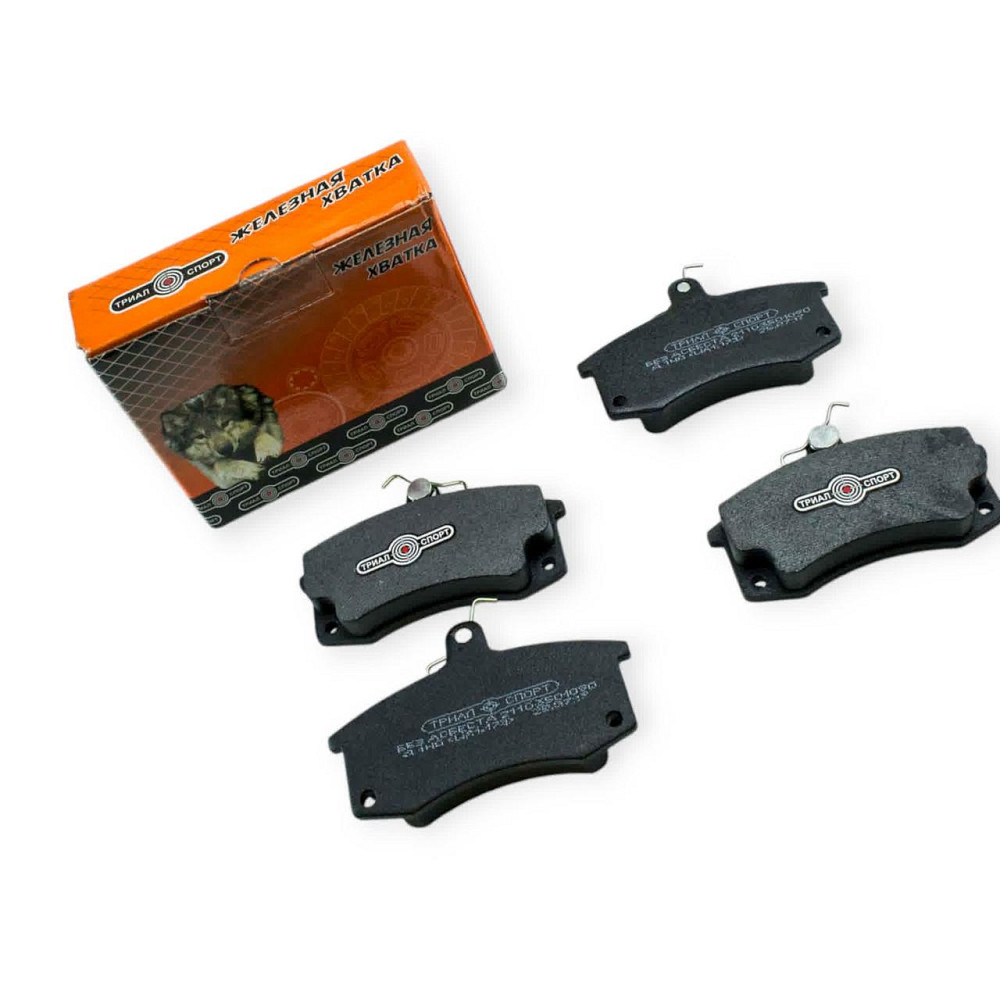 Колодки 2110-2112, 1118-1119, 2170-2172, 2190 передние (к-кт 4 шт) механический датчик тормозные Мукачево - изображение 1