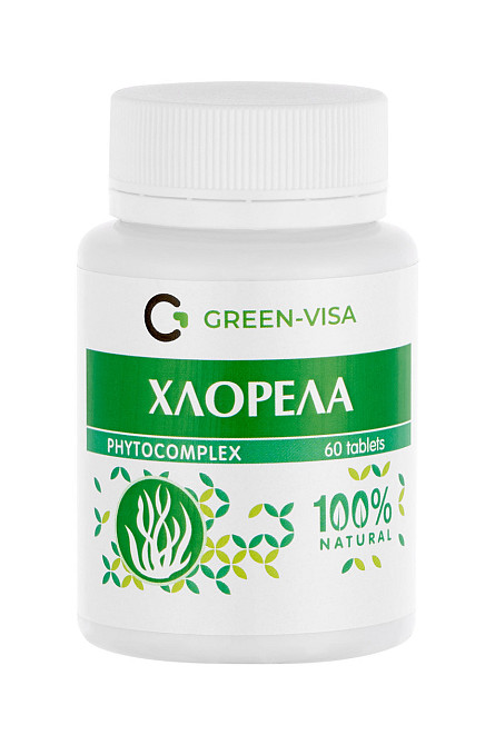 Хлорела / ТМ Грін-Віза / 60 таблеток Київ - фото 1