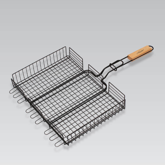 Решітка-гриль глибока 40*30см антипригарне покриття Maestro Житомир