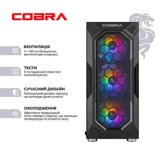 Персональний комп'ютер COBRA Advanced (A55.32.S10.55.22322) ( 13384 ) Харків
