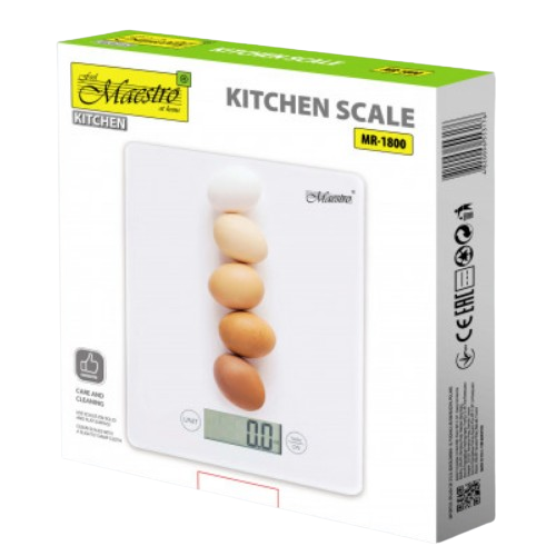 Ваги кухонні електронні MR-1800 Maestro Житомир - изображение 3