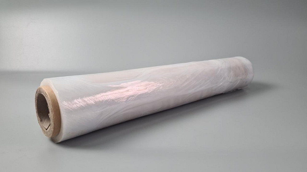 Плівка стрейч паллетна ПЕ 17мк/50 см (1,50 кг) арт16/600 (1 рул) Харків - фото 1