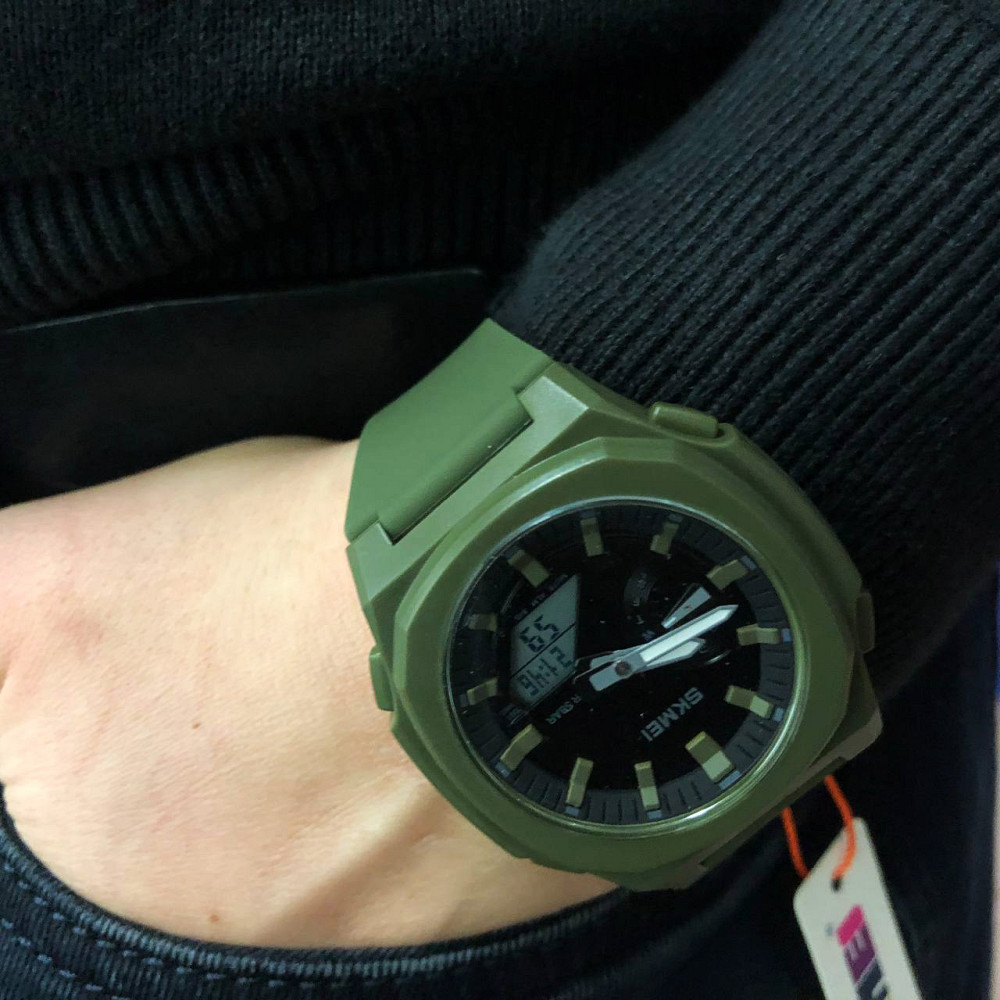 Водонепроницаемые наручные часы для мужчин, Часы рыбака охотника Стильные тактические для мужчин XV-44 Львов - изображение 2