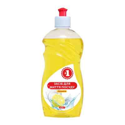 Средство для ручного мытья посуды #1 Лимон 520 г (4820270631317) Винница