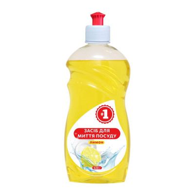 Средство для ручного мытья посуды #1 Лимон 520 г (4820270631317) Винница - изображение 1