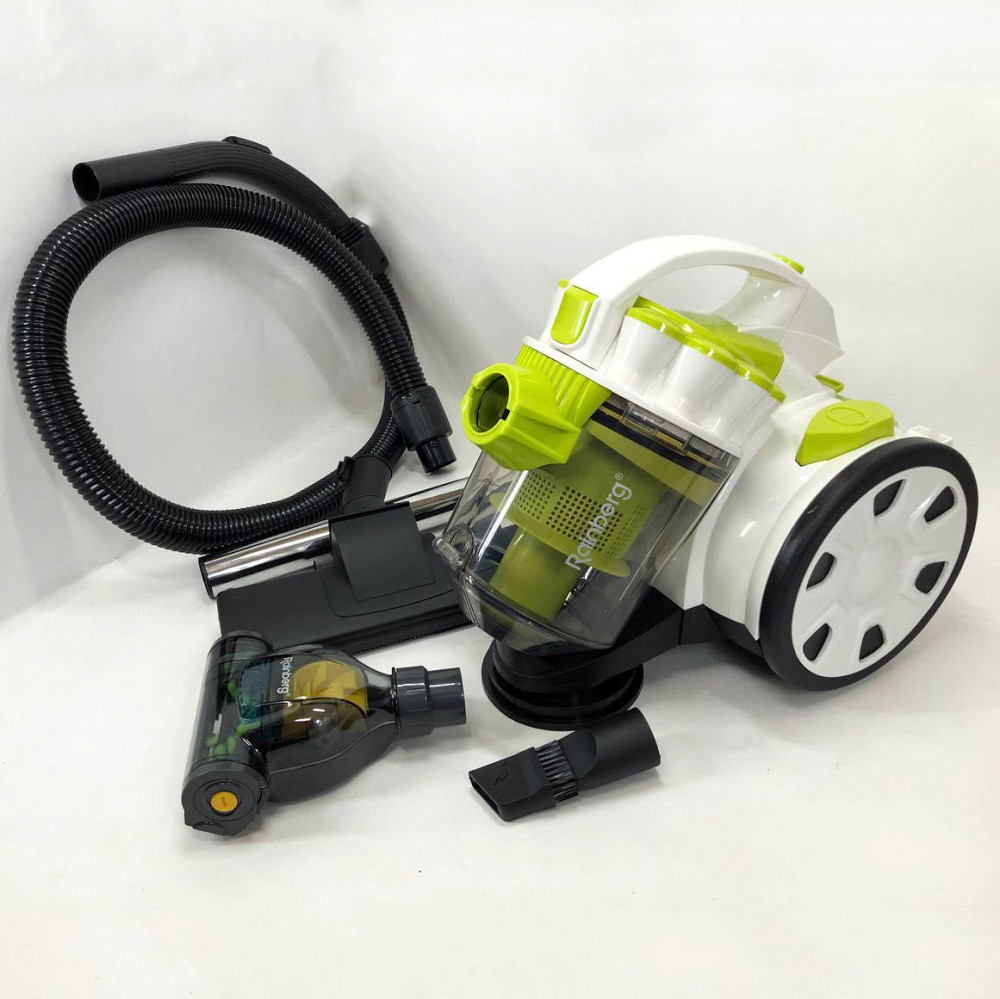 Пилосос без мішка Rainberg RB-651 контейнерний 2500 Вт, шнур 3,2 метра з колбою об'ємом 3 л TU-50 Львів - фото 8